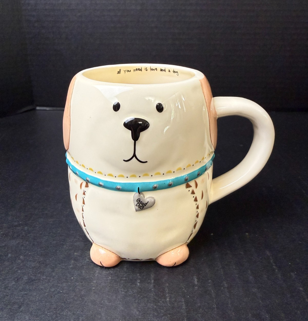 Natural Life Dog 16 Oz Coffee/Tea Mug All You Need Is Love and A Dog